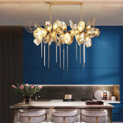 Decorbites™ Kristall-Duplex-Kronleuchter – Modernes Designer-Beleuchtung für das Wohnzimmer