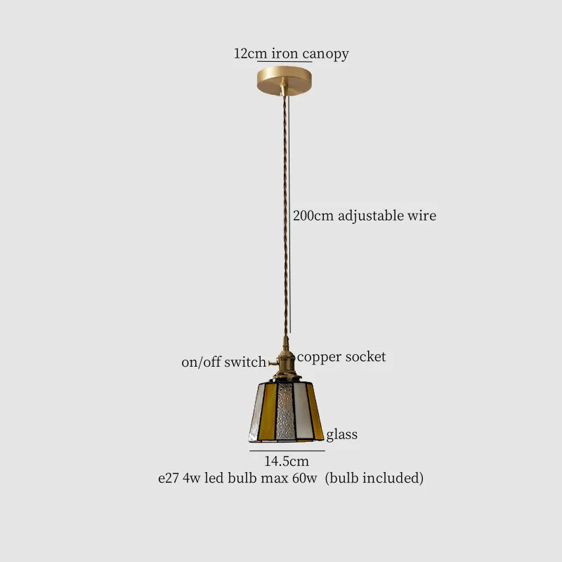 Green Minimalist Pendant Light
