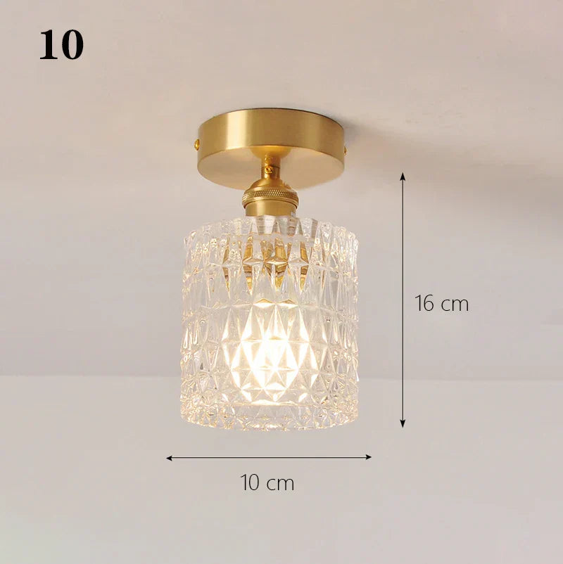 Decorbites™ Glas-Schirm-Hängeleuchte für Küchen-Gang-Schlafzimmer LED-Leuchten-Armaturen