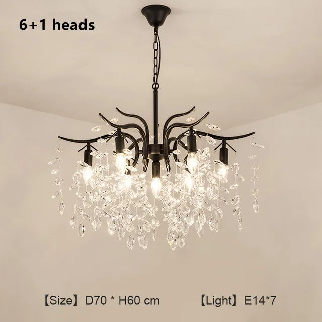 Decorbites™ Kristallzweigenleuchter: Modernes minimalistisches Luxuslicht für Wohnzimmer und Schlafzimmer