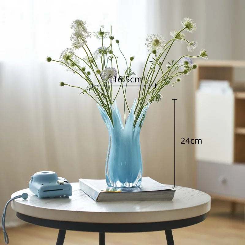 Decorbites™ Geometrische Knospen-Glasvase für die Heimdekoration und Aufbewahrung