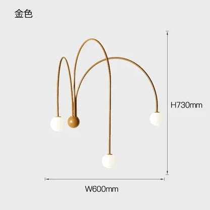 Decorbites™ Glasball Moderne Wandlampe für Wohnzimmer & Schlafzimmer