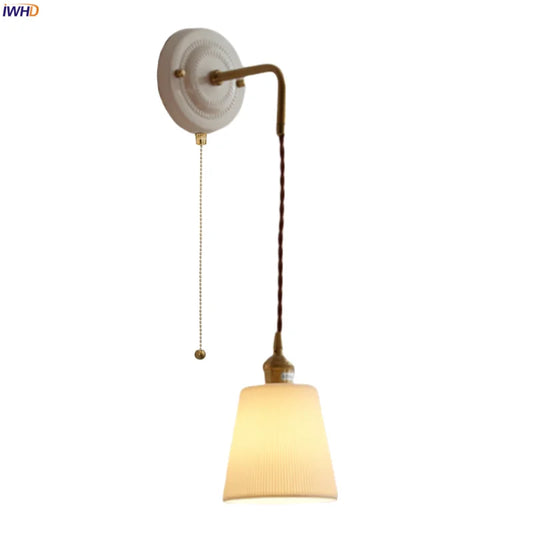 Decorbites™ verstellbare LED-Wandleuchte Lampe Streifen Keramik Kupfer Spiegel Nachttisch