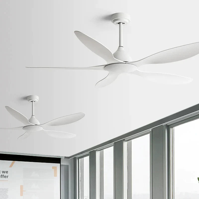 Decorbites™ 56-Zoll Deckenventilator: Modern, Fernbedienung, Kommerziell, Büro, Industrie, Lampenloser Elektroventilator