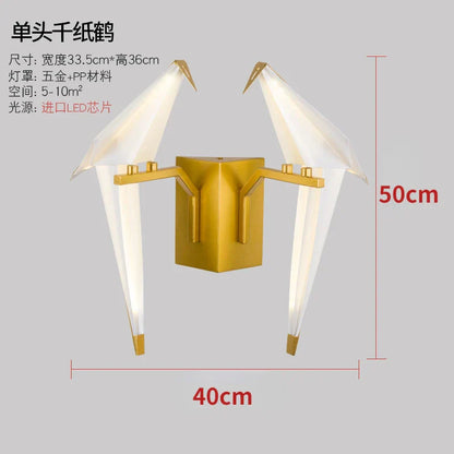Decorbites™ Little Bird LED Wandlampe: Moderner nordischer Stil für Schlafzimmer und Wohnzimmer