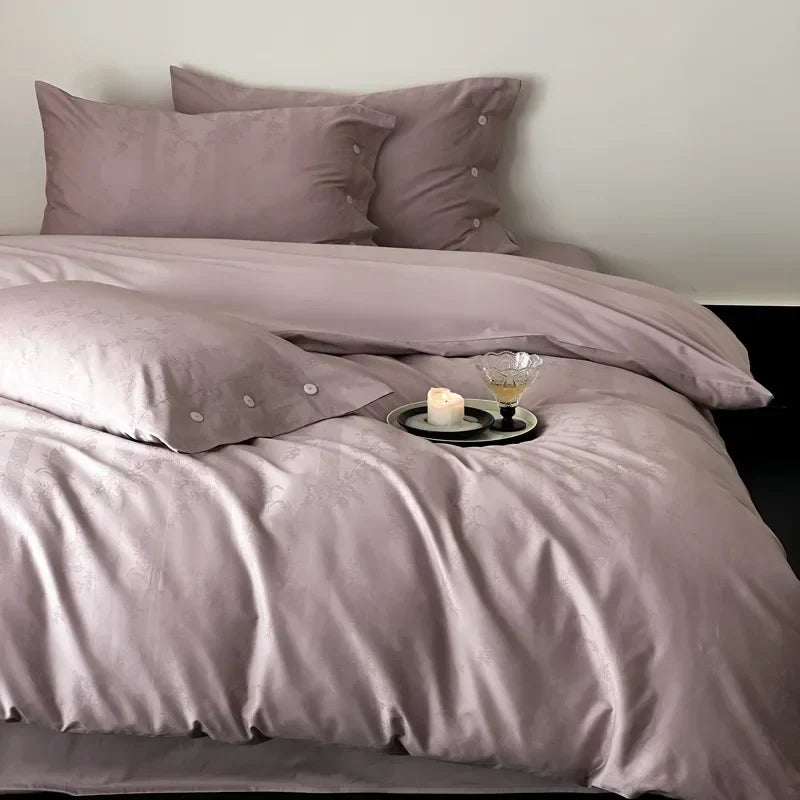 Decorbites™-Ägyptische-Baumwoll-Bettwäsche-Set Queen King Bettwäsche Daunendeckelbezug Kissenbezug