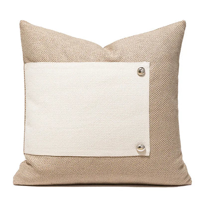 DecorBites™ Luxe 45x45cm Cushion Cover: High Quality Pillowcase for Elegant Home Decor