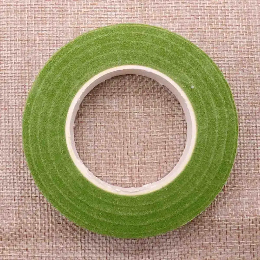 Green Floral Wrapping Tape