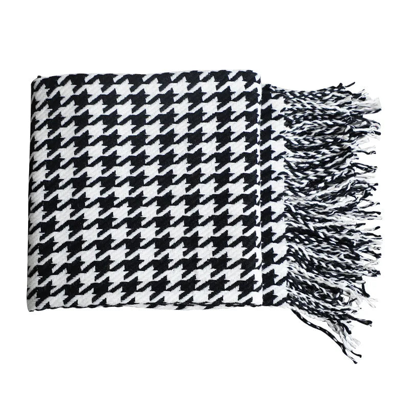 Decorbites™ Hahnentritt-Muster-Wurfdecke