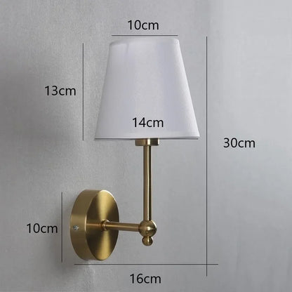 Decorbites™ LED Schwarz & Gold Wandlampe - Luxus-Schlafzimmerbeleuchtung
