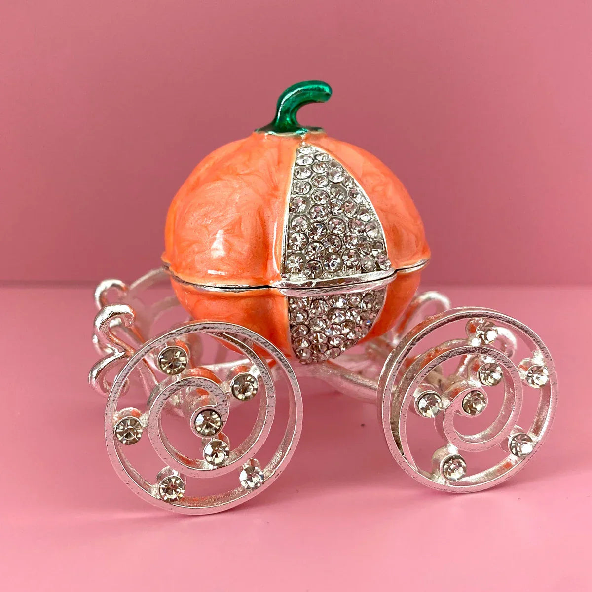 Decorbites™ Krone-Kutschen-Schmuck-Etui Trauring-Halter Heimdekoration Geschenk