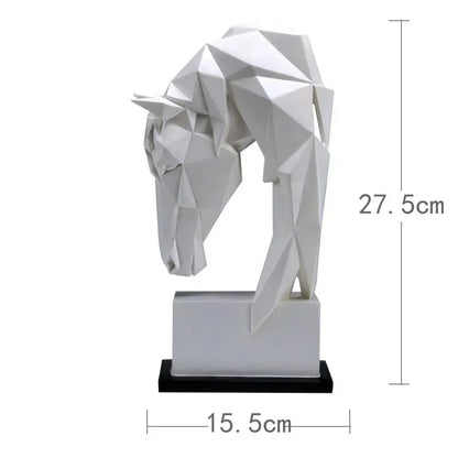 Decorbites™ Pferdeornamente: Nordische Kunst Light Luxury für Wohnzimmer, TV-Schrank & Eingangsbereich