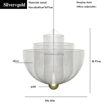 Decorbites™ Geometrische Eisenleuchter | Nordischer Loft-Pendant-Lichtarmatur