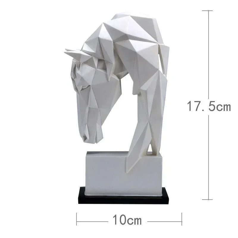 Decorbites™ Pferdeornamente: Nordische Kunst Light Luxury für Wohnzimmer, TV-Schrank & Eingangsbereich