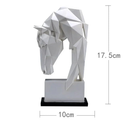 Decorbites™ Pferdeornamente: Nordische Kunst Light Luxury für Wohnzimmer, TV-Schrank & Eingangsbereich
