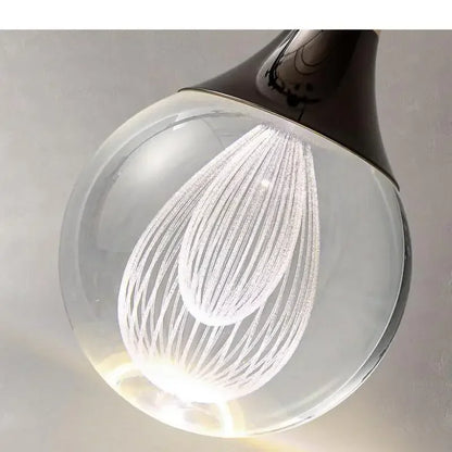 Decorbites™ Kristall-LED-Kugel-Hängeleuchter für Esszimmer, Schlafzimmer, Küche und Restaurant-Dekoration