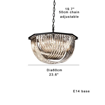 DecorBites™ Crystal Glass Pendant Lights, Dimmable Modern Lighting