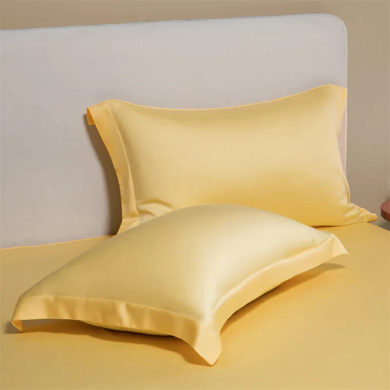 Decorbites™-Ägyptische-Baumwoll-Kissenbezug-Set - Einfarbig Kissenbezüge