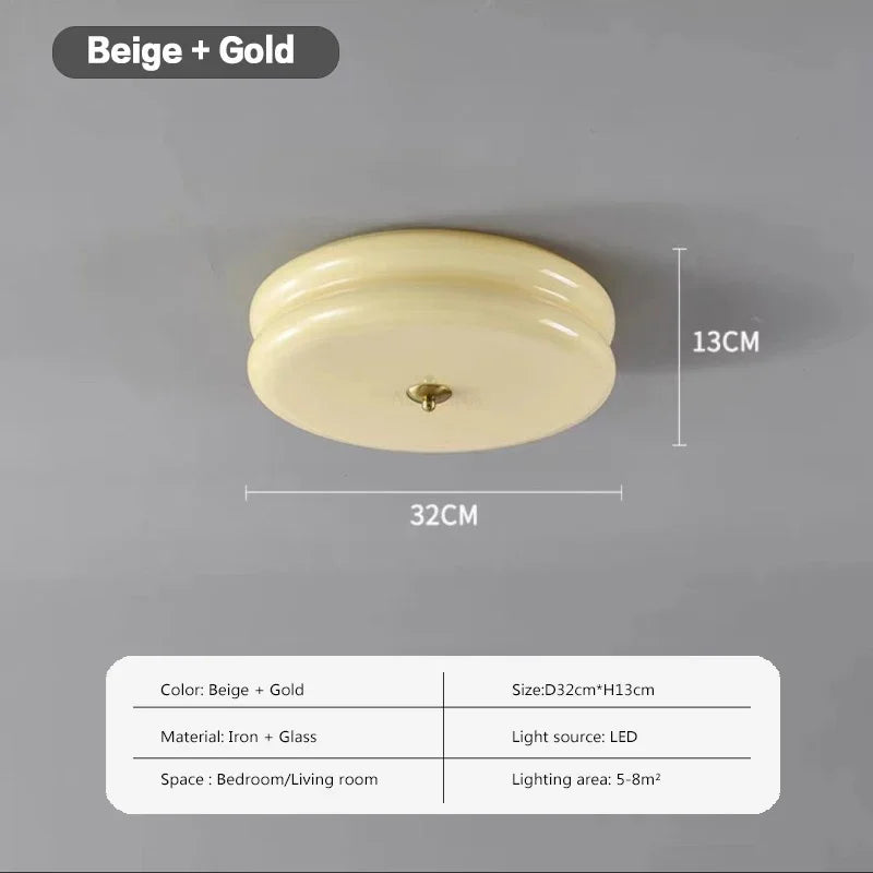 Decorbites™ Doppelt geschichtete Glas-LED-Deckenleuchten für Heimdekoration und Beleuchtungseinrichtungen