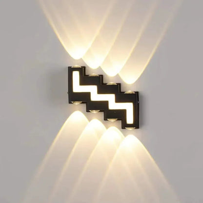 DecorBites™ IP65 LED Wall Lamp for Indoor/Outdoor Waterproof Garden Lighting