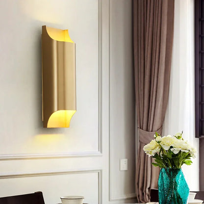Decorbites™ Zeitgenössische Kupfer-Messing-Wandleuchte Minimalistisches Design für Arbeitszimmer Wohnzimmer Nachttisch