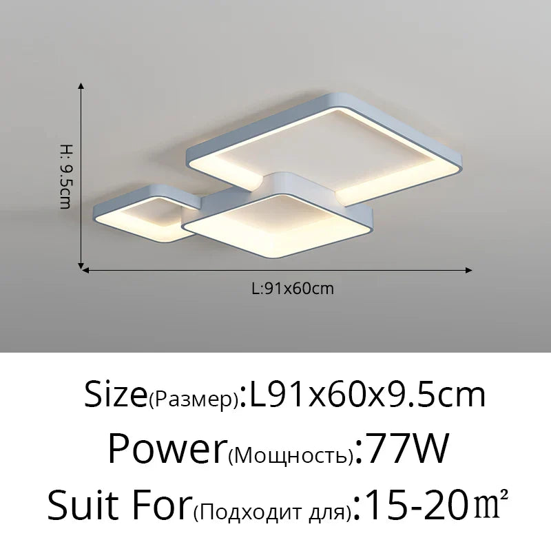 Decorbites™ LED-Kronleuchter: Moderne Innenbeleuchtung für Schlafzimmer, Küche, Wohnzimmer, Esszimmer