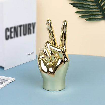 Decorbites™ Hand-Liebesgeste-Figur Skulptur für Zuhause und Schreibtisch-Dekoration