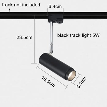 DecorBites™ Adjustable Focus LED Track Lights for Commercial Spaces