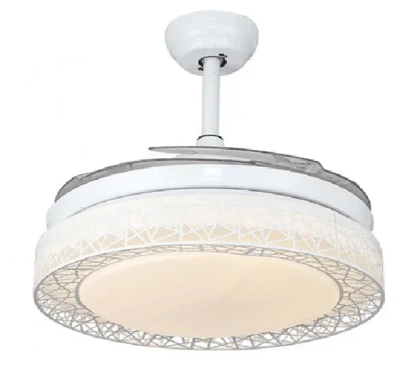 Gold Ceiling Fan Light With Remote 48-Inch