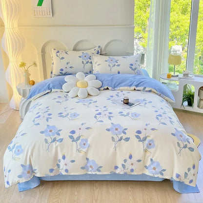 Decorbites™ Baumwoll-Bettwäsche-Set mit Druck für süßen, gemütlichen Schlaf