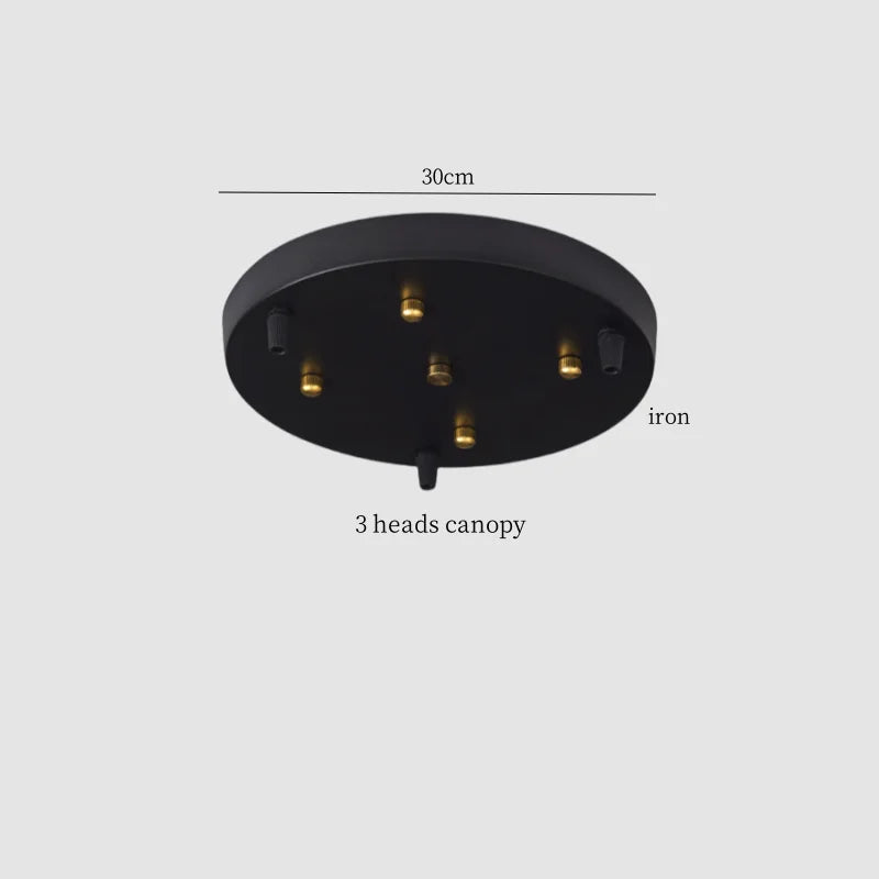 Decorbites™ Eisen-Marmor LED-Pendelleuchte Moderne Hängelampe Innenraumdekoration