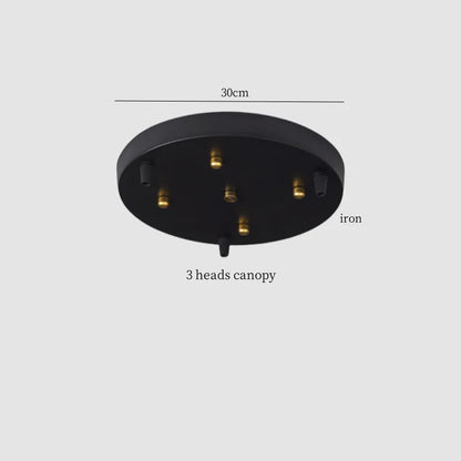 DecorBites™ Cream Marble LED Pendant Light: Modern Nordic Hanging Lamp for Living, Bedroom, Kitchen