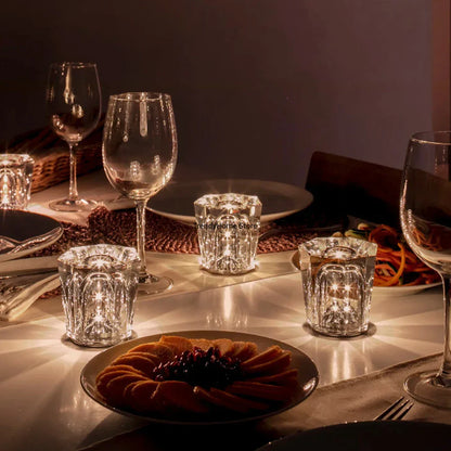 DecorBites™ Crystal Diamond Night Light | Rechargeable LED Table Lamp