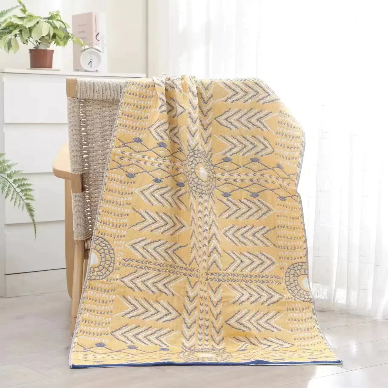 Decorbites™ Baumwoll-Badhandtuch - Weich & Schnell Trocknend - 70x140 cm