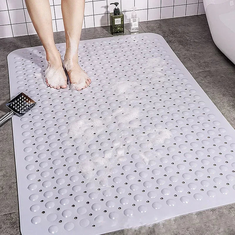 Decorbites™ Große ungiftige rutschfeste Badematte mit Saugnäpfen für Sicherheit und Komfort