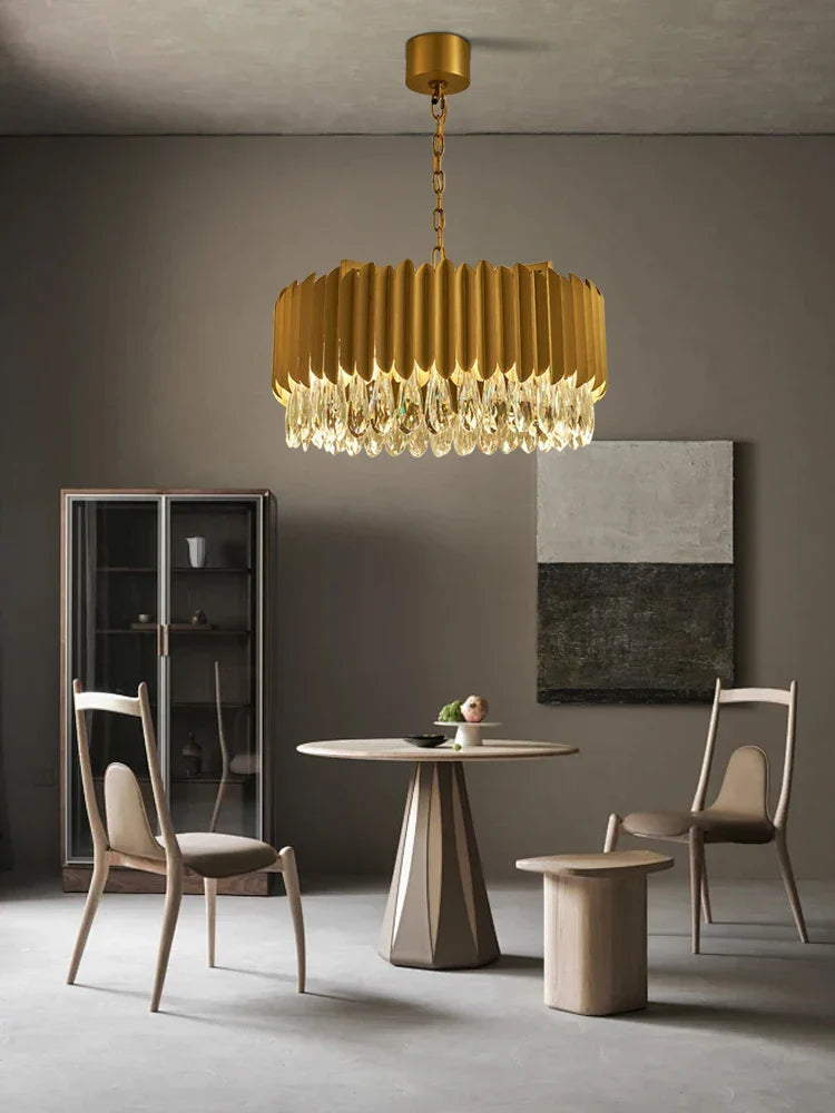 Decorbites™ Kristall-Wassertropfen-Anhängerleuchten: Elegante LED dimmbare Lampen für Esszimmer und Eingangsbereich