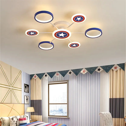 Decorbites™ Kinder-LED-Karikatur-Deckenleuchte | Dekorationslampen für Jungen- und Mädchenzimmer
