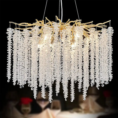 Decorbites™ Kristall-Quasten-Kronleuchter: Elegante Pendelleuchten für das Esszimmer