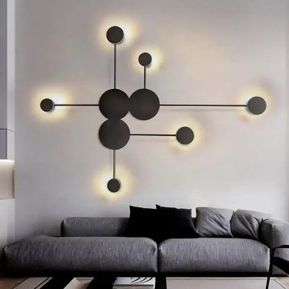 Decorbites™ Kreative Linie RGB LED Wandlampe für Wohnzimmer, Schlafzimmer, nordische Minimalismus