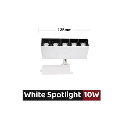DecorBites™ 30W LED Linear Grille Track Spotlights for Living Room and Store Track Lighting