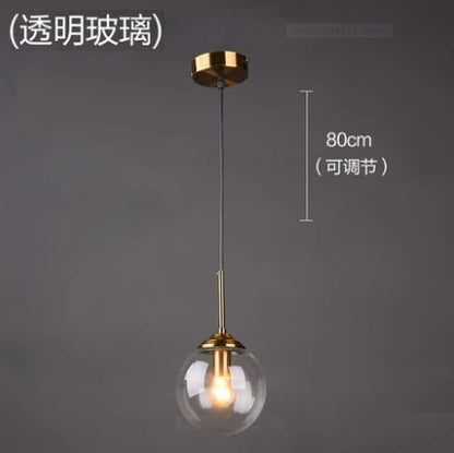 Decorbites™ Glas-Kugeln-Wandlampen LED Vintage Spiegel Nachttisch Schlafzimmerleuchte Modern Nordischer Stil