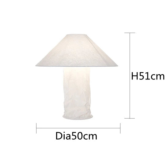 Decorbites™ Japanisches Papier-Bodenleuchte: Nordisches Design Wabi Sabi LED-Tischleuchte für Schlafzimmer, Wohnzimmer