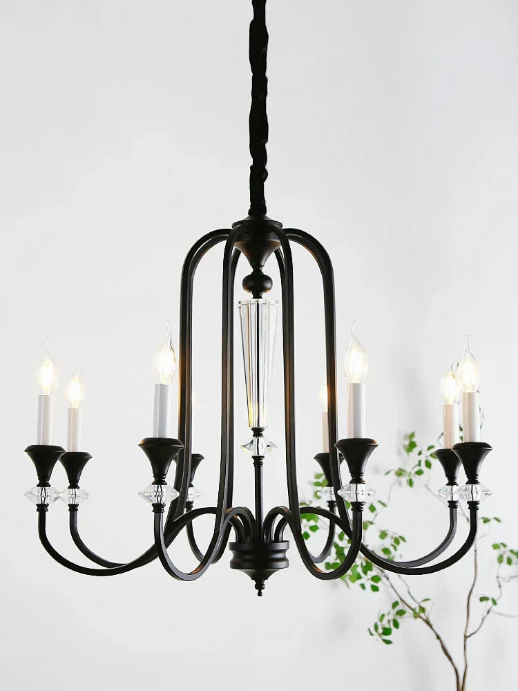 Decorbites™ Eisen Vintage Kerzenleuchter: Retro Französischer Stil Pendelleuchte