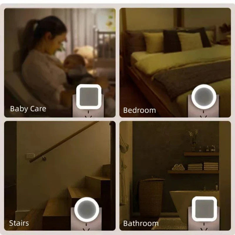 DecorBites™ LED Light Control Sensing Lamp Night Lights for Baby Children Bedroom