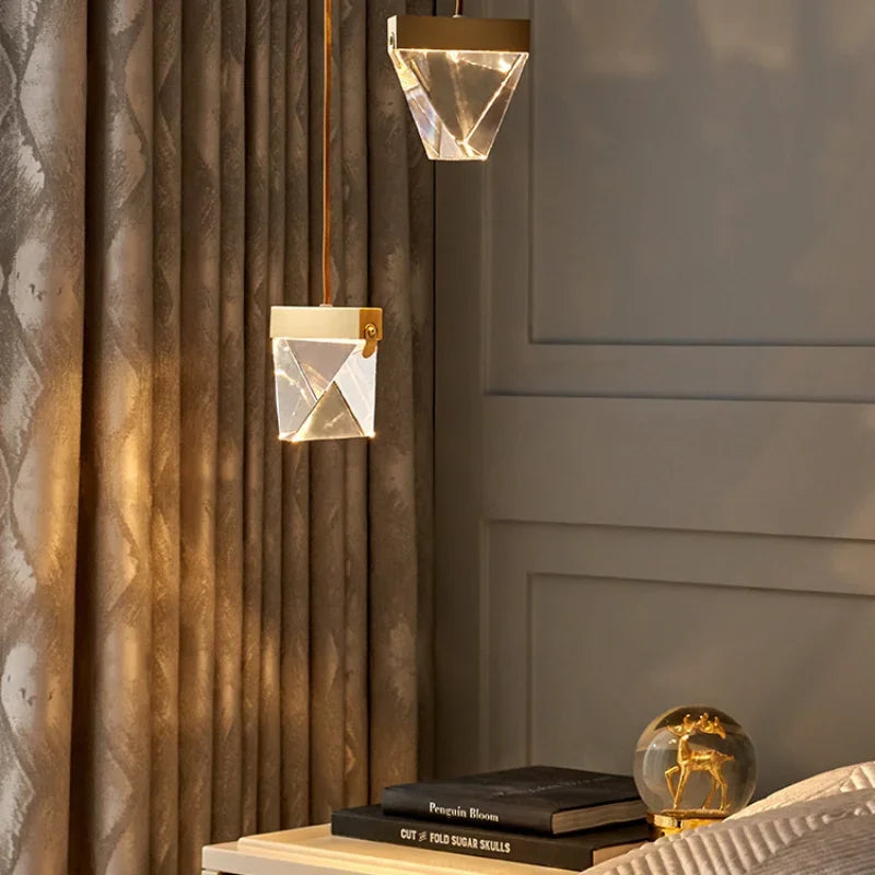Decorbites™ Kristall-Leuchter: Nordische Luxus-Pendantlampen für Esszimmer, Arbeitszimmer, Küche & Schlafzimmer