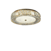 Gold Crystal Glass Ceiling Light