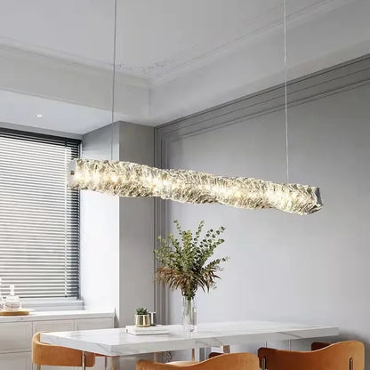 Decorbites™ Kristall-LED-Pendantleuchten | Dimmbare Ring-Hängeleuchte | Moderne Luxus-Dekorleuchten