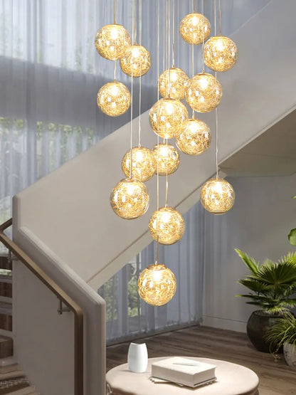 Decorbites™ Kristall-Deckenleuchter für modernes Loft-Wohnzimmer, Zuhause, Hotel, Küche, Schlafzimmer-Beleuchtung