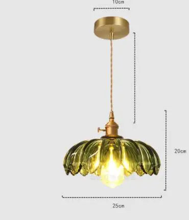 DecorBites™ Glass Pendant Lights for Bedroom Dinning Living Room
