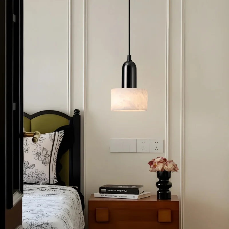 Decorbites™ Eisen-Marmor LED-Pendelleuchte Moderne Hängelampe Innenraumdekoration